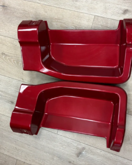 2023+ OEM Ford Rapid Red (d4) 8′ Custom Painted Bed Step Trim Panel F250 F350 F450