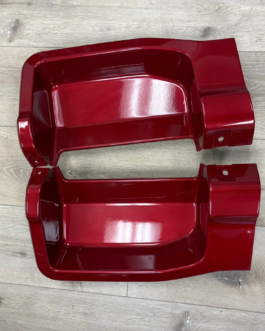 2023+ OEM Ford Rapid Red (d4) 8′ Custom Painted Bed Step Trim Panel F250 F350 F450