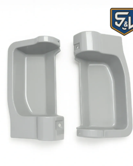 Ford Super Duty F-250 F-350 F-450 Bed Step Trim Panel | OEM 2023+ Avalanche Gray Painted 8FT