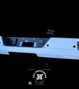 Chevy Silverado 2500/3500 OEM Bumpers Color Matched Stock White 2020-2025