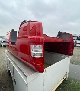 Dodge ram 2500/3500 complete 8’ Long Bed Red 2019-2025