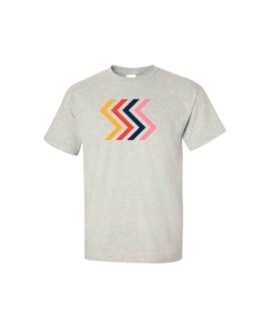 Ash Zigzag T-Shirt 2XL | Cannabicity Apparel