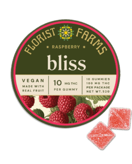 Bliss: Raspberry Gummies 100mg | 10pk