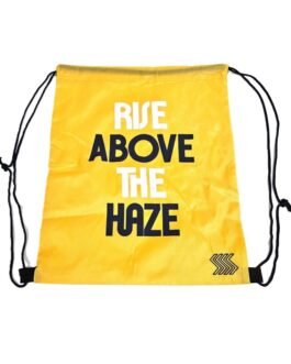 Drawstring Bag Yellow Cannabicity Each