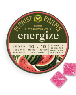 Energize: Sour Watermelon Gummies 100mg