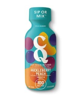Huckleberry Peach Beverage Enhancer 100mg