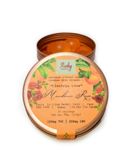 Mandarin Rose Live Resin Gummies 100mg